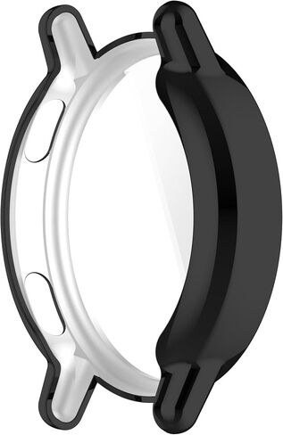 متوافق مع حافظة Garmin Vivoactive 5، غطاء حماية كامل من مادة TPU المرنة والرفيعة للغاية والمقاومة للخدش لملحقات الساعة الذكية Garmin Vivoactive 5 (فضي) in Saudi Arabia