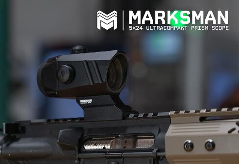 Monstrum Marksman Micro Prism Scope | 5X | Black in Saudi Arabia