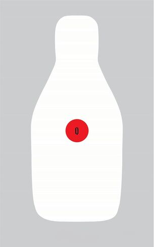 أهداف الرماية الورقية من Center Mass Silhouette - مثالية لنطاق الرماية والممارسة والتدريب - الرماية الرسمية لمكتب التحقيقات الفيدرالي FBI-Q. صنع في الولايات المتحدة الأمريكية in Kuwait