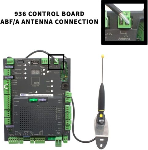 NiceOne Aerial Apollo ABF/A Long Range Adjustable Antenna, Black in Saudi Arabia