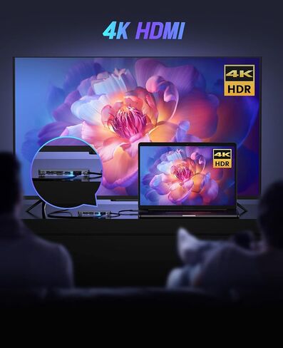 قاعدة توصيل USB C 9 في 1 مع 4K HDMI، 2.5G Ethernet، شحن 100W PD، بطاقة SD/TF، ​​VGA و3 منافذ بيانات USB 3.0، مناسبة لجهاز MacBook Pro/Air/Dell/Lenovo، إلخ in Saudi Arabia