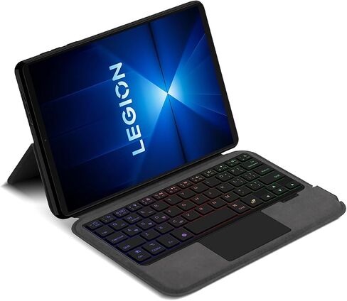 Smart Keyboard Case for Lenovo Legion Y700 8.8-inch Gaming Tablet Case with Integrated Wireless Keyboard Bluetooth Magic Keyboard Compatible for Legion Y700 1/2/3/4 (Black) (Y700 8.8″ 3rd Gen) in Saudi Arabia