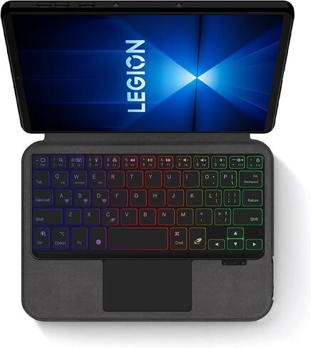 Smart Keyboard Case for Lenovo Legion Y700 8.8-inch Gaming Tablet Case with Integrated Wireless Keyboard Bluetooth Magic Keyboard Compatible for Legion Y700 1/2/3/4 (Black) (Y700 8.8″ 3rd Gen) in Saudi Arabia