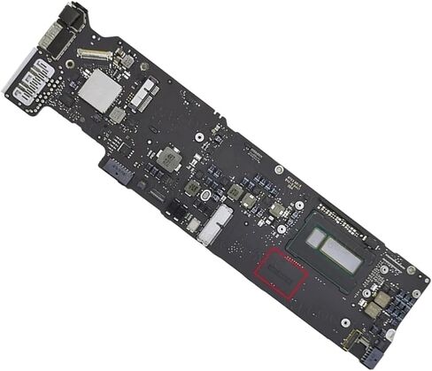 لوحة أم A1466، متوافقة مع لوحة المنطق MacBook Air 13 بوصة A1466 820-3209-A 820-3437-B 820-00165-A 2012 2013 2014 2015 2017(2015 1.6 جيجا هرتز i5 8 جيجابايت) in Kuwait