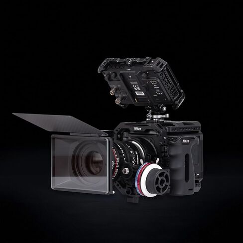 Nitze Cage for Atomos Ninja TX Monitor/Recorder, with Built-in Cold Shoe and NATO Rail - JT-A08A in Saudi Arabia