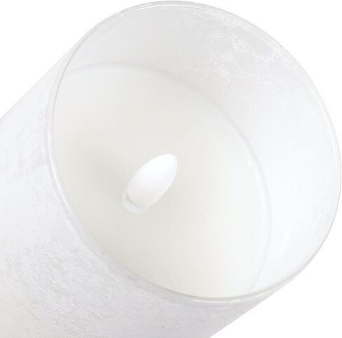 LED Pillar Candle Small - 4 inches Flickering Flameless Candles with Remote, Real Wax Battery Operated Candles with Timer, Ivory Fake Candles for Wedding/Party/Christmas Decor, Set of 6 in Kuwait