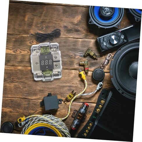 Auto Audio Fuse Block Durable Amp Fuse Holder for Easy Installation Multifunctional Design Compatible with Various Audio Systems User Friendly Setup in Saudi Arabia