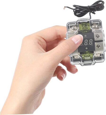 Auto Audio Fuse Block Durable Amp Fuse Holder for Easy Installation Multifunctional Design Compatible with Various Audio Systems User Friendly Setup in Saudi Arabia