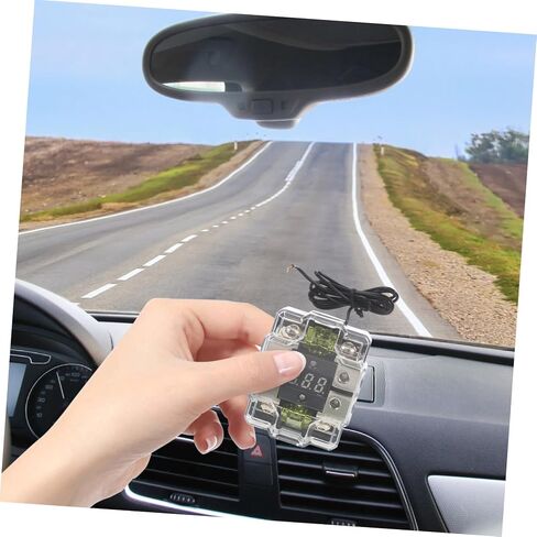 Auto Audio Fuse Block Durable Amp Fuse Holder for Easy Installation Multifunctional Design Compatible with Various Audio Systems User Friendly Setup in Saudi Arabia