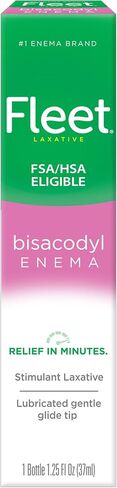 Fleet Laxative Bisacodyl Enema for Adult Constipation, 1.25 Fl Oz in Saudi Arabia