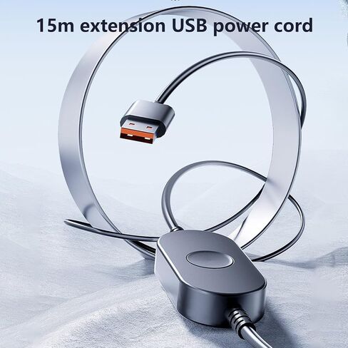 مروحة محمولة على السيارة مع كوب شفط، سرعتان 360 درجة، مروحة USB قابلة للتعديل للسيارة، مروحة تبريد محمولة منخفضة الضوضاء للوحة قيادة السيارة، المكتب in Saudi Arabia