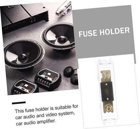 Cabilock 300A Car Audio Anl Fuse Holder with Amp Fuse out Construction Design Easy Installation for Amplifiers Audio Systems in Saudi Arabia
