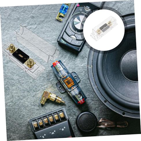 Cabilock 300A Car Audio Anl Fuse Holder with Amp Fuse out Construction Design Easy Installation for Amplifiers Audio Systems in Saudi Arabia