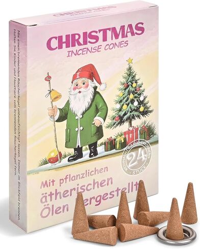 Incense Cones - Mix 6 Scents (96 Cones Total), 16 Cones Each of Rose, Sandalwood, Ocean, Lavender, Frankincense,Coconut Gift Sets in Saudi Arabia