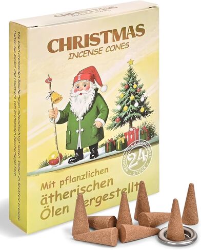 Incense Cones - Mix 6 Scents (96 Cones Total), 16 Cones Each of Rose, Sandalwood, Ocean, Lavender, Frankincense,Coconut Gift Sets in Saudi Arabia