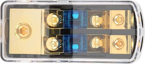 Mini Holder, 1 in 2 Way Out Car Audio Distribution Block Car Audio Block with High Performance for in Kuwait