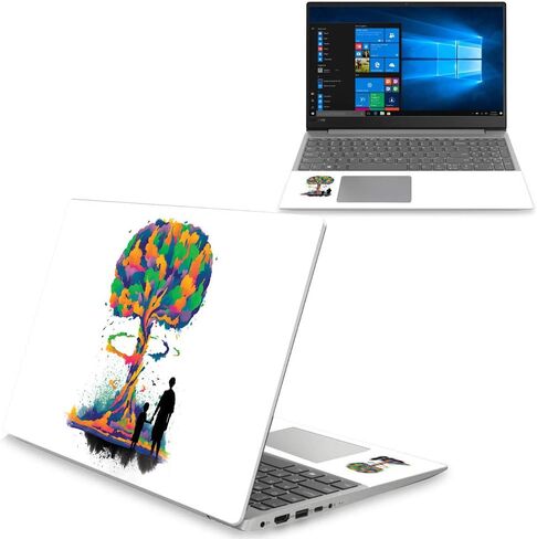 غلاف MightySkins متوافق مع Lenovo Ideapad 330S 15" (2018) - بيزلي | غطاء ملتف من الفينيل واقٍ ومتين وفريد ​​من نوعه | سهل التطبيق والإزالة وتغيير الأنماط | صنع في الولايات المتحدة الأمريكية in Kuwait