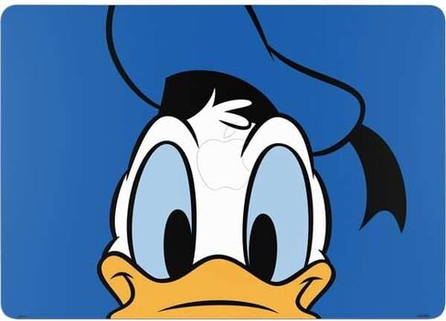 Skinit Decal Laptop Skin Compatible with MacBook Air 13.6in M2 (2022) - Officially Licensed Disney Friends Donald Duck Up Close Design in Saudi Arabia