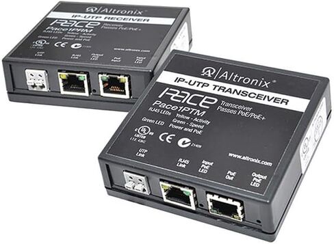مجموعة مفاتيح Altronix PACE1PRMT PoE، 3-1/2 بوصة واط، 1 كاميرا. مدخل، أسود in Kuwait
