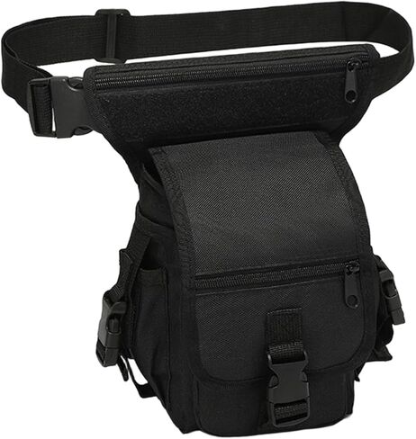 حزام صدر للصيد من نسيج أكسفورد قابل للتعديل مع غطاء مقاوم للماء وحقيبة ساق متعددة الوظائف للصيد والمشي لمسافات طويلة ومراقبة الطيور in Kuwait