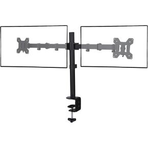 Single Monitor Desk Mount, Heavy Duty Adjustable Monitor Stand for 13"-32" Screen, Monitor Arm Desk Mount Holds Up to 22lbs with C Clamp/Grommet Base in Saudi Arabia