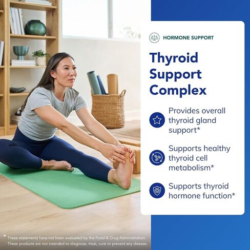 Pure Encapsulations Thyroid Support Complex - Hypoallergenic Supplement with Herbs and Nutrients for Optimal Thyroid Gland Function* - with Vitamin A, C, D, and Selenium - 120 Capsules in Saudi Arabia
