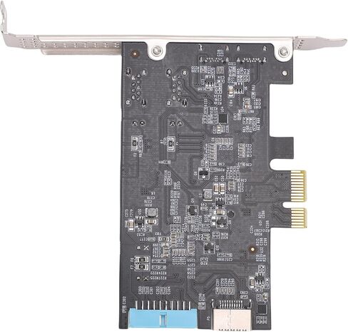 Gugxiom PCIe to USB 3.2 Gen 1 Card with 10 Gbps Bandwidth, 2 USB Type A and 2 Type C Ports, PCIe Expansion Card for Desktop PC in Saudi Arabia