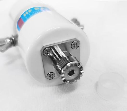هوائي راديو الموجة القصيرة Balun، 1-50 ميجا هرتز HF Ham Antenna Balun، 500W 1:1 جهد Balun هوائي مقاوم للماء DIY مع موصل UHF أنثى (SO-239) in Saudi Arabia