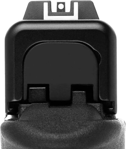 NDZ Performance Gen 5 غطاء خلفي منزلق لـ Glock 17 19 19X 22 23 26 27 34 45 9mm .40 S&W صور جمجمة منقوشة بالليزر من الألومنيوم الأسود - اختر صورة in Kuwait