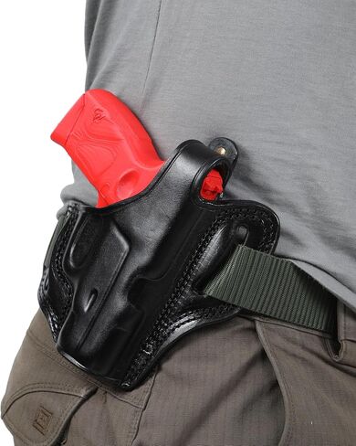 for Smith Wesson Bodyguard 2.0 380 Auto Owb Handmade Leather Gun Holsters in Saudi Arabia