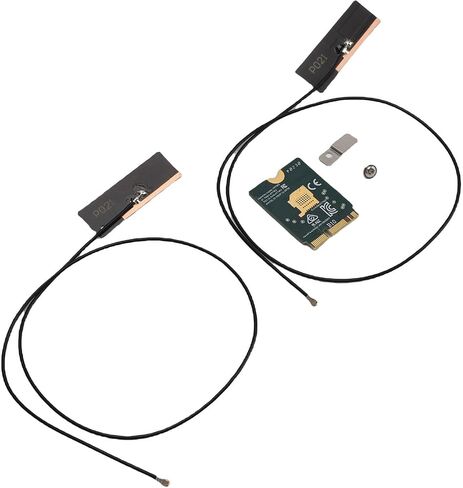 GOWENIC WiFi 6E Wireless Card, M.2 NGFF Triple Band 4200Mbps Laptop Wireless Card with Dual 8dBi Antenna, for 10 11 Systems in Saudi Arabia