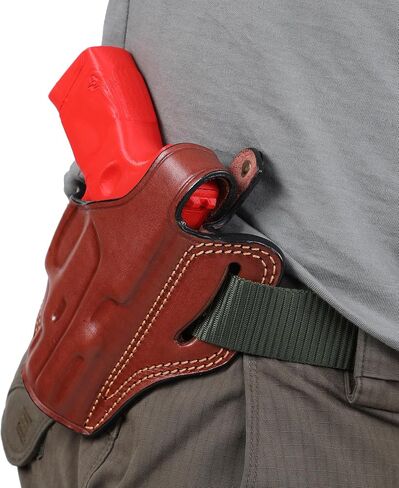 for Smith Wesson Bodyguard 2.0 380 Auto Owb Handmade Leather Gun Holsters in Kuwait