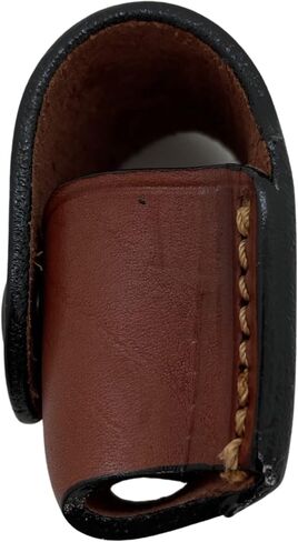 SWORD Handmade Single Speedloader Carrier/case/Pouch for 357 Magnum 6 & 7 Shots, 44 Magnum 5 Shot, S&W .38 Special 6 Shot speedloaders Genuine Leather Handmade! Brown and Black in Saudi Arabia