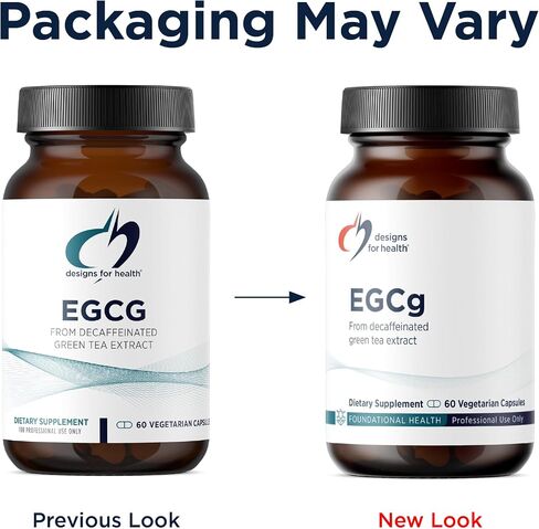 Designs for Health EGCg - Decaffeinated Green Tea Extract (225mg) + Polyphenols Antioxidant Supplement - Non-GMO Vegan Green Tea Pills (60 Capsules) in Saudi Arabia