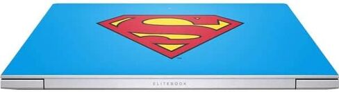 غلاف كمبيوتر محمول من Skinit متوافق مع Elitebook 840 G7 - تصميم نمط خلفية بشعار DC Comics Superman مرخص رسميًا in Saudi Arabia