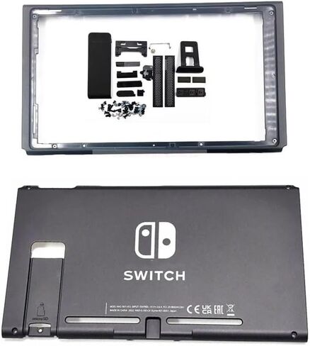 Replacement Housing Shell Case for Nintendo Switch Console Front Back Faceplate with Buttons Screws Mode HAC-001(-01) (F) in Kuwait