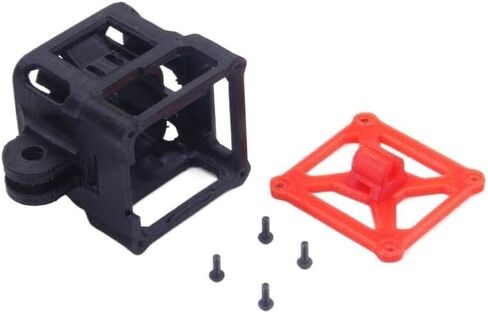TPU Holder Fixed Bracket Seat 95A Compatible With Drone Parts Quadcopter Models UAV Models For D O3 Air Unit Camera Integrated Modification 3D Printed Parts(RED) in Saudi Arabia