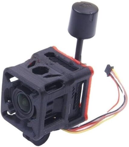 TPU Holder Fixed Bracket Seat 95A Compatible With Drone Parts Quadcopter Models UAV Models For D O3 Air Unit Camera Integrated Modification 3D Printed Parts(RED) in Saudi Arabia