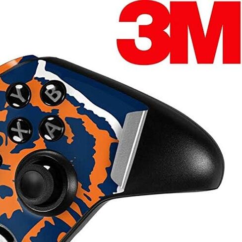 Skinit Decal Gaming Skin Compatible with Xbox One Elite Controller - Officially Licensed NFL Chicago Bears Retro Logo Design in Saudi Arabia