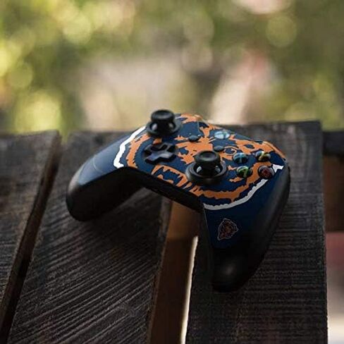 Skinit Decal Gaming Skin Compatible with Xbox One Elite Controller - Officially Licensed NFL Chicago Bears Retro Logo Design in Saudi Arabia