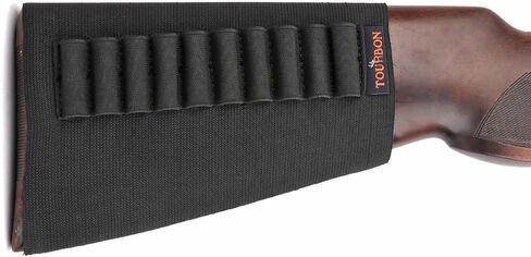Tourbon Elastic Rifle Ammo Sleeve Shotgun Buttstock Shotshell Cartridge Holder(1 set) in Saudi Arabia