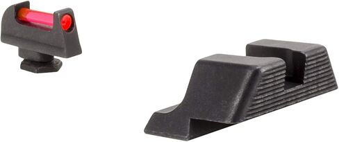 Trijicon GL201-C-600658 مجموعة مثبطات الرؤية الليلية الساطعة والصعبة، موديلات Glock 17-39، أمامي أبيض/خلفي أسود مع مصابيح خضراء in Saudi Arabia