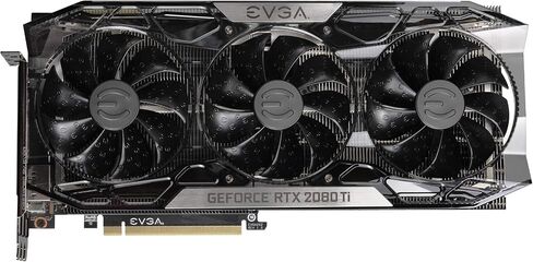EVGA GeForce RTX 2080 Ti Ftw3 Ultra، Overclocked، 2.75 Slot Extreme Cool Triple + iCX2، 65C Gaming، RGB، لوحة خلفية معدنية، 11 جيجابايت GDDR6، 11G-P4-2487-KR (متجدد) in Kuwait
