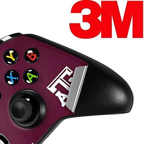 Skinit Decal Gaming Skin Compatible with Xbox One S Controller - Officially Licensed College Texas A&M University Design in Saudi Arabia
