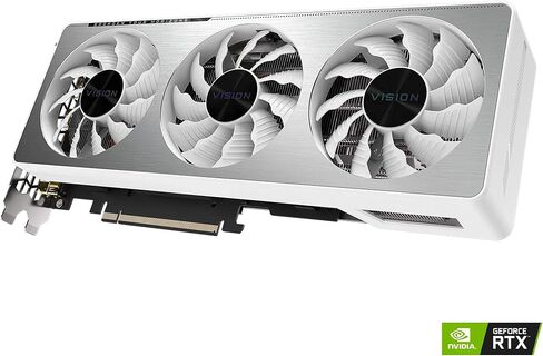 GIGABYTE GeForce RTX 3070 Vision OC 8G Graphics Card, 3X WINDFORCE Fans, 8GB 256-Bit GDDR6, GV-N3070VISION OC-8GD Video Card (Renewed) in Saudi Arabia