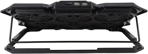 Pssopp Laptop Cooling Pad, Metal Mesh with RGB Silent Fans, 6 Height Adjustments for 19in Gaming Laptops in Saudi Arabia