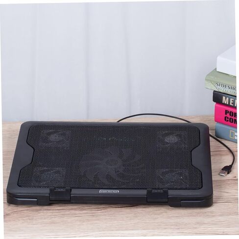 USB Powered Notebook Cooler Cooling Mat with Fans Portable Laptop Cooling Pad Stand for Energy Saving Heat Dissipation Easy Installation for Laptops in Saudi Arabia
