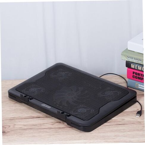 USB Powered Notebook Cooler Cooling Mat with Fans Portable Laptop Cooling Pad Stand for Energy Saving Heat Dissipation Easy Installation for Laptops in Saudi Arabia