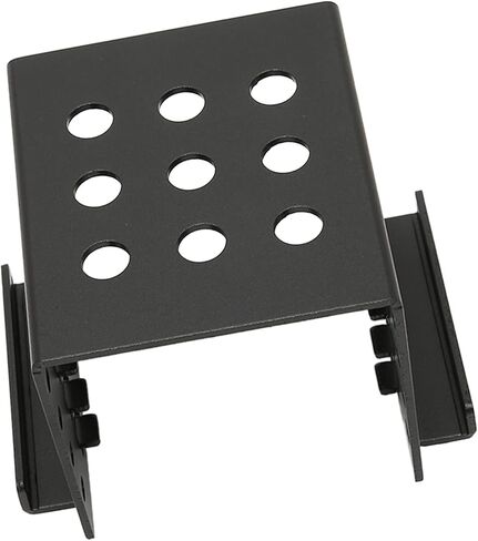 Greensen 2.5in Hard Drive Rack, Aluminium Alloy HDD Mounting Bracket with Hollow Design, Advanced Heat Dissipation and Easy Storage Expansion for PCs and Servers (Black) in Saudi Arabia