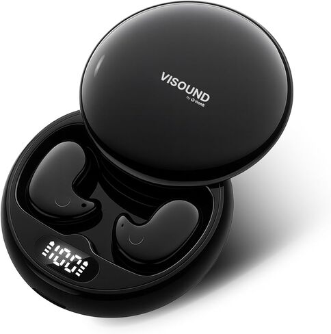 Vision Beam Drift Earbuds Wireless Bluetooth Noise Cancelling Earbuds for Small Ears - Ultra Comfortable Wireless Ear Buds with Mic, Noise Isolation, No Ear Pressure - IP6 Waterproof Ear Buds in Saudi Arabia